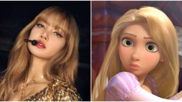 블랙핑크 리사, 디즈니 '라푼젤' 연기 하나... 