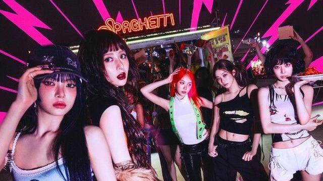 르세라핌 '스파게티', 美 빌보드 '핫100' 진입…'글로벌 Eat it Up'