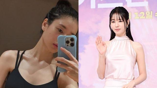 안은진, 러닝+요가 효과 제대로…'뼈말라' 미모에 