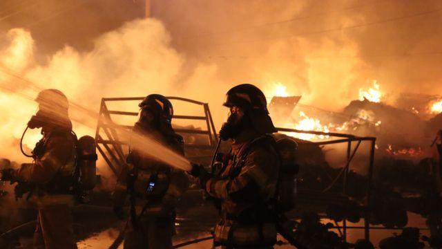 포천 내촌면 섬유공장서 불…소방당국 8시간 진화 끝 완진