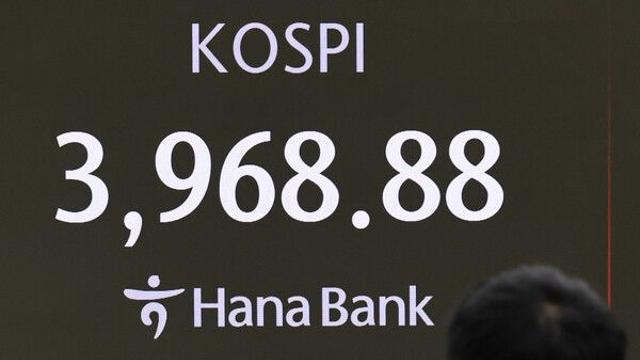 코스피, 매도 사이드카 발동…코스피200선물 4% 급락