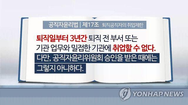 대통령실 행정관·경찰, 로펌행 불허…공직자윤리위 '취업제한'