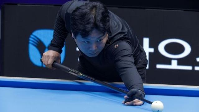 서창훈, '최선의 수를 찾다' (광주 세계3쿠션당구월드컵) [포토]
