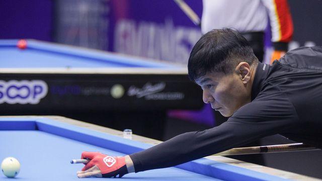 'Avg. 2점대' 박춘우, 전체 1위로 PQ 통과…'18세' 김건윤, Q라운드 진출 돌풍 [광주 당구월드컵]