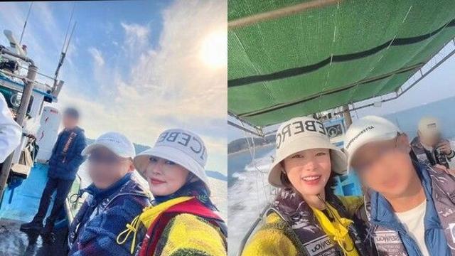 최여진, 돌싱 남편♥과 다정 투샷 