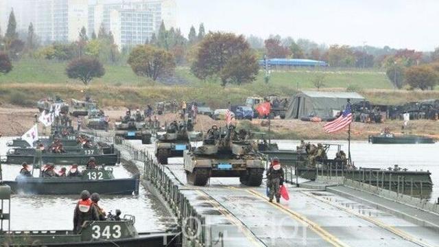 육군 제7기동군단, 대규모 기계화부대 실기동훈련 실시