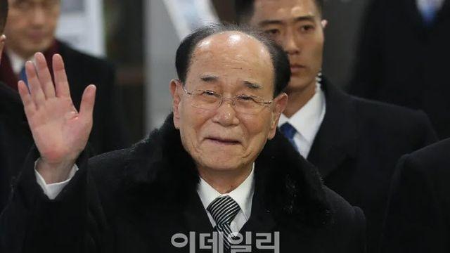 김정은 참석한 가운데 北 외교원로 김영남 영결식
