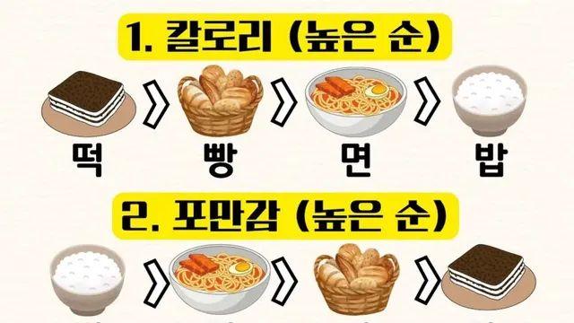 탄수화물 4대장 배틀,,