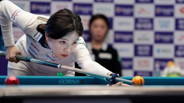 정수빈, 또 김가영 제압…LPBA 16강 진출 ‘차세대 스타’ 입증