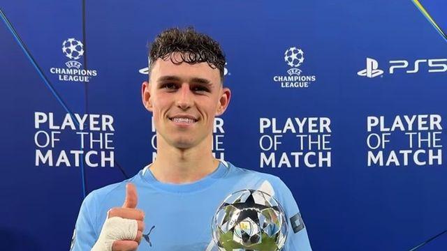 [오피셜] 멀티골, 롱패스 성공률 100%...망했다던 맨시티 핵심의 완벽한 부활! 도르트문트전 POTM