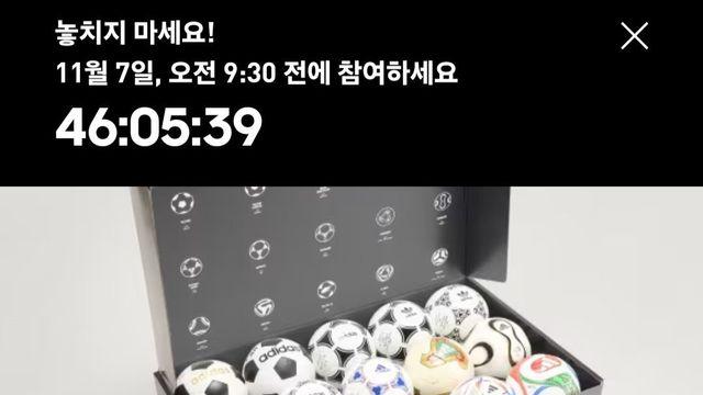 아디다스 공홈에 뜬 289만원짜리 물품