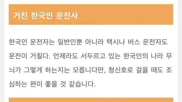 훌쩍훌쩍 서울 운전문화에 충격받은 일본인들의 후기...jpg