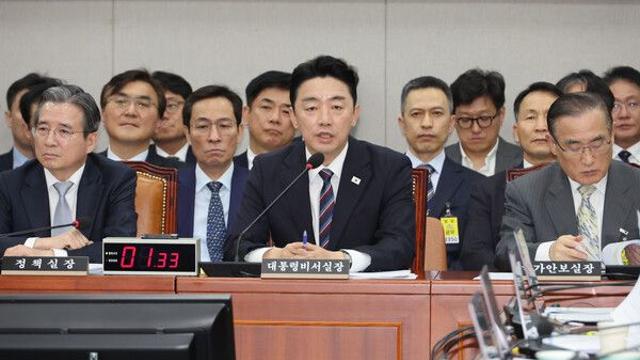 [2025 국감-운영위] 또다시 '김현지'로 파행...주진우 vs 강훈식·김병기 고성 오가