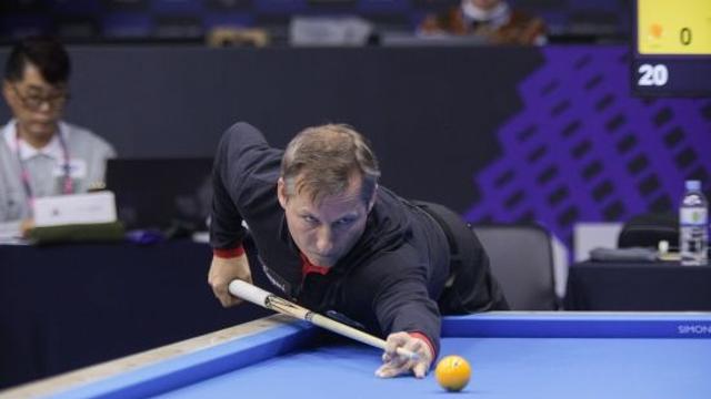 아르님 카호퍼, '강자들과 맞대결' (광주 세계3쿠션당구월드컵) [포토]