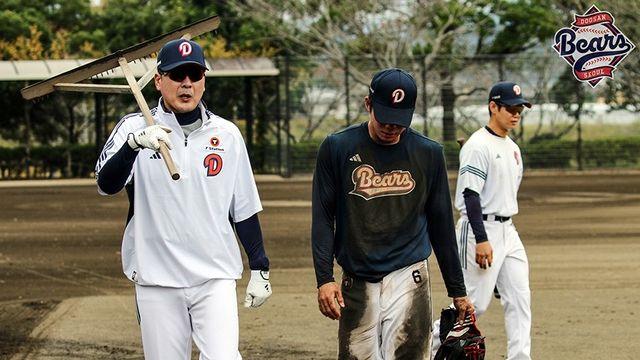 프로야구 두산 마무리 캠프 달구는 '지옥의 디펜스 데이'