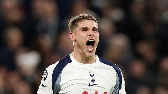 '득점도 잘하는 센터백 탐난다' 레알, 판 더 펜으로 세대 교체 원해→“토트넘은 1,704억이 기준”