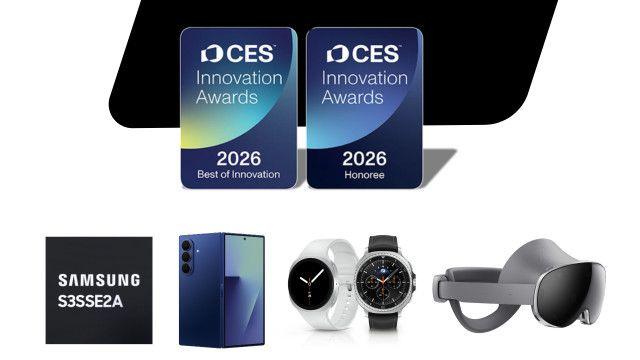 삼성전자, CES 2026 혁신상 대거 수상