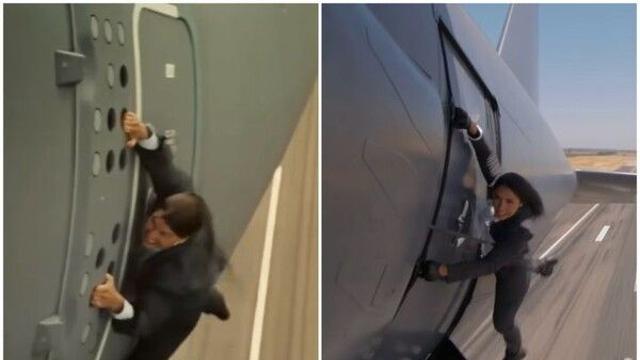 美 유튜버, 시속 240㎞ 비행기에 매달려…'톰 크루즈' 완벽 재현