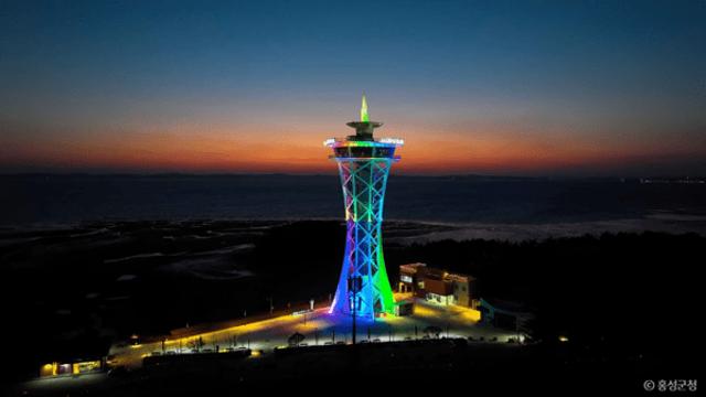 [만추 가볼만한곳] 스카이타워의 낙조가 아름다운 충남 홍성