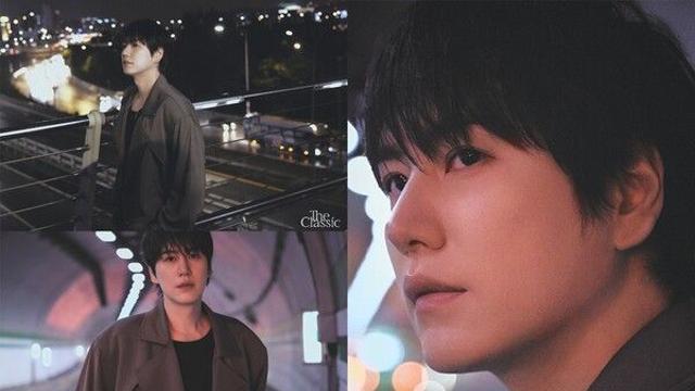 규현, 밤하늘 위 발라드 감성 폭발…'The Classic' 새 콘셉트 공개