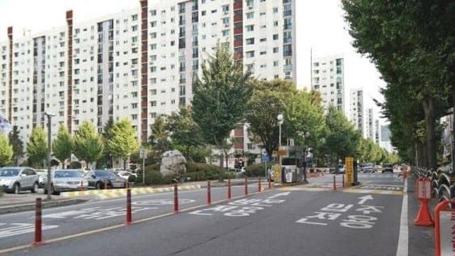 재건축정비구역 지정된 대치미도 풍경