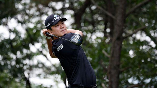 이정환, DP서 쿼드러플 보기 이후 버디 4개…플리트우드 1R 선두