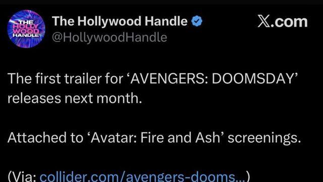 어벤져스 둠스데이 예고편 근황