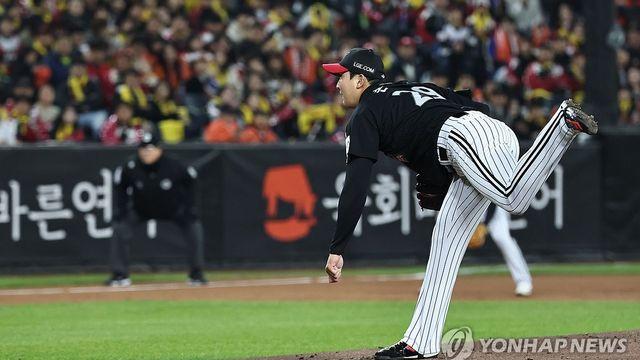 투수조 최고령 손주영 