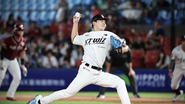 “좋은 선수들과 좋은 경험” KT, 2025 타오위안 아시아 프로야구 교류전서 日 라쿠텐과 무승부