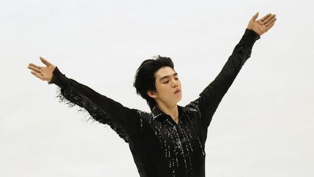 피겨 차준환, 그랑프리 4차 대회 쇼트 3위…1위와 6.98점차