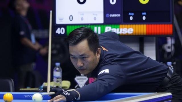 다오 반 리, '승리를 보다' (광주 세계3쿠션당구월드컵) [포토]