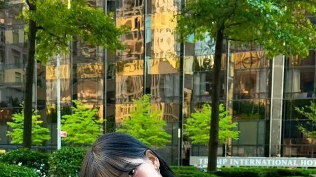 평상복 입으니까 더 예쁜 카리나