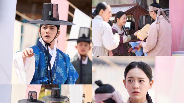 '이강달' 세자 강태오, 저잣거리에서 부보상 김세정 마주하고 멈칫