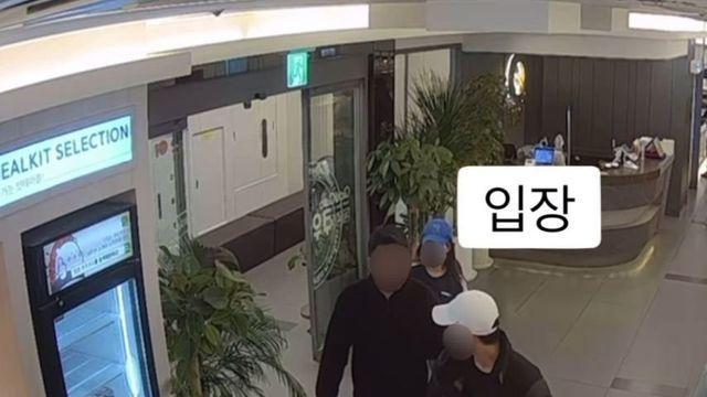 쿠우쿠우에서 먹튀 하다 걸린 3명