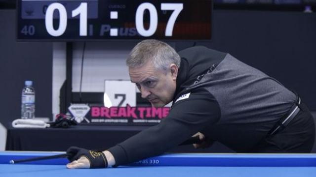 프레데리크 쿠드롱, '벨기에가 낳은 당구 고수' (광주 세계3쿠션당구월드컵) [포토]