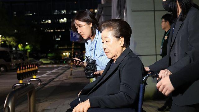 '일시 석방' 통일교 한학자 총재, 법원에 구속집행정지 연장신청