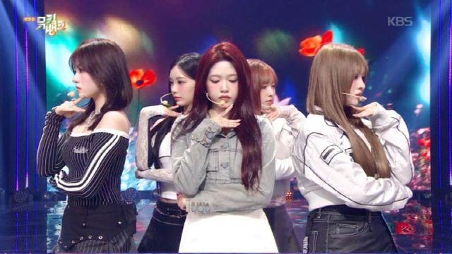 '컴백' 리센느, '뮤직뱅크'서 신곡 '하트 드랍' 무대 최초 공개