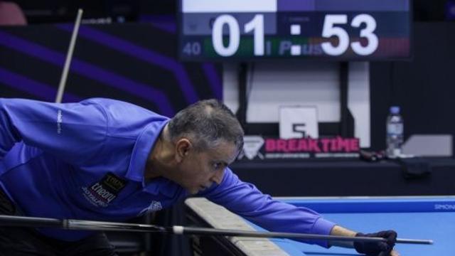 루이 마누엘 코스타, '최선을 다하다' (광주 세계3쿠션당구월드컵) [포토]