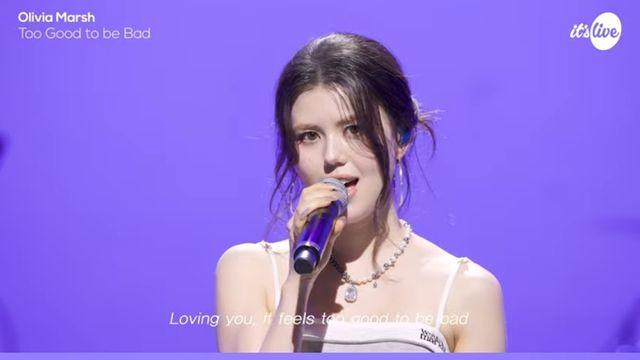 나쁜 연인에 대한 이야기…올리비아 마쉬, 신곡 라이브 무대 최초 공개