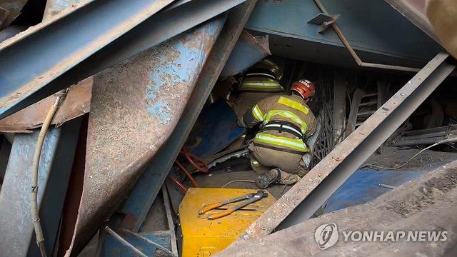 울산화력 실종자 수색 사흘째 난항…현장엔 비까지 내려(종합)