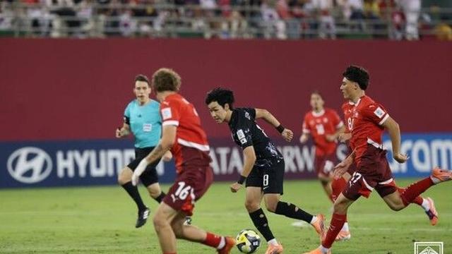 한국, U-17 월드컵 2차전서 스위스와 비기며 32강행 청신호