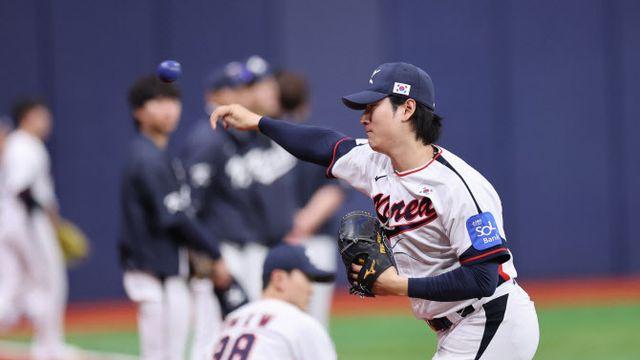 야구대표팀, '젊은 투수 성장 가능성 확인...감각 떨어진 타선 고민