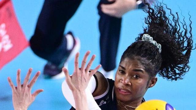 '모마 34점' 도로공사, 현대건설 3-2 꺾고 5연승 선두 질주