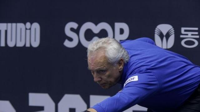 마르코 자네티, '고수의 아우라' (광주 세계3쿠션당구월드컵) [포토]