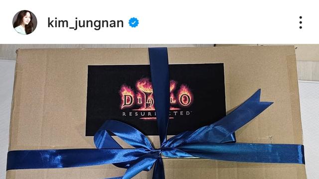 디아블로1 출시하자마자 했다는 배우 김정난