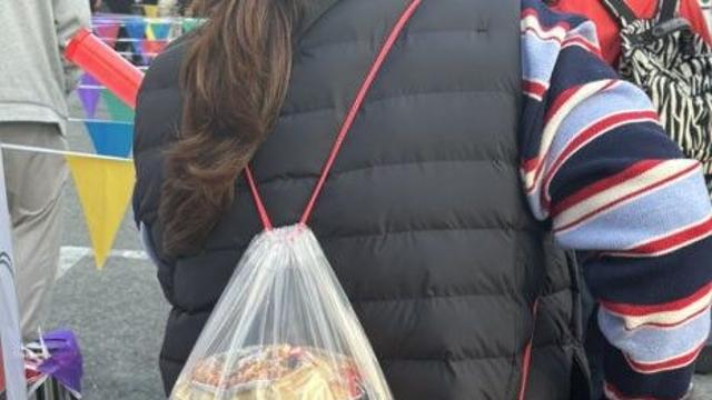 2025 구미 라면 축제에서 판매하는 라면 가방