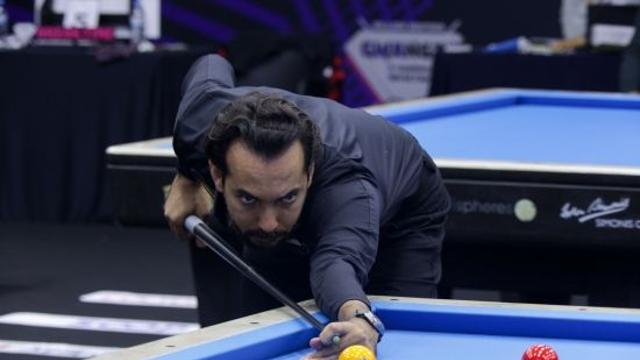 사메 시돔, '불꽃 튀는 승부욕' (광주 세계3쿠션당구월드컵) [포토]