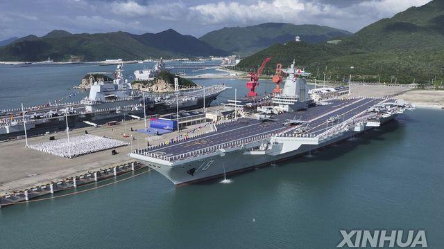 中, 연일 푸젠함 띄우기…