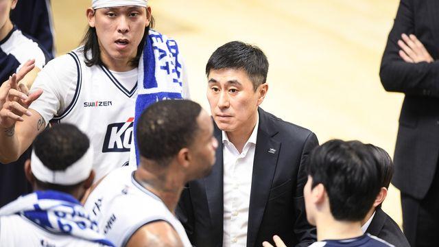 '3연패 부진' 끊은 KCC 이상민 감독 