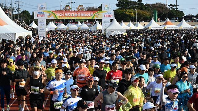 '가을의 전설' 제주감귤국제마라톤 1주일 앞으로